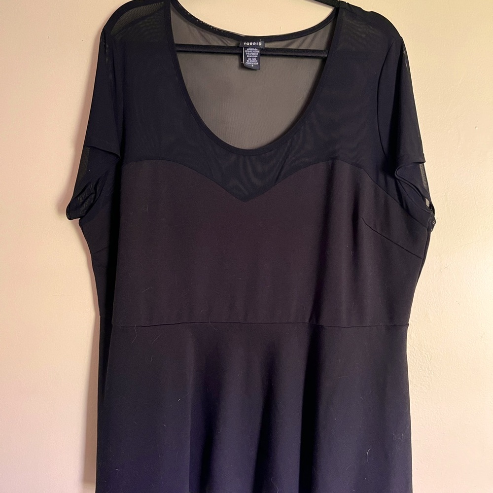 Torrid peplum top